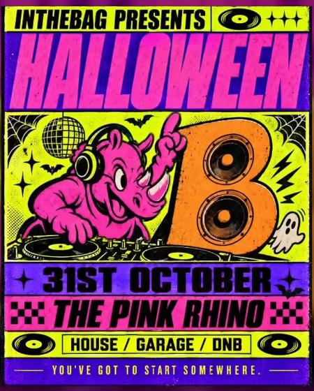 Halloween at the Pink Rhino 31st October